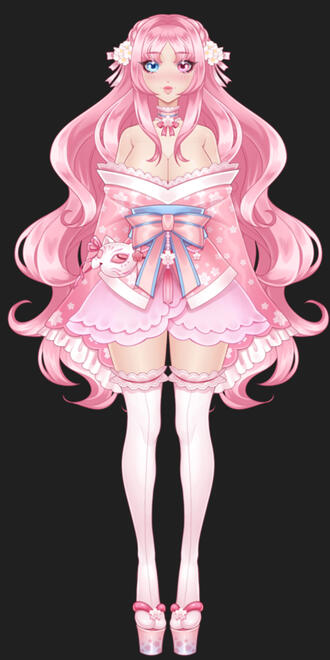 Lala 2.0 Art by BreeSciart and rigged by C0FF1NB0Y